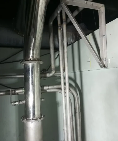 GANTI STEAM PIPE LINE diatas BOOTH TBM (13) GANTI STEAM PIPE LINE diatas BOOTH TBM (13)