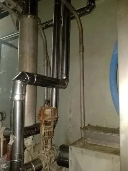 GANTI STEAM PIPE LINE diatas BOOTH TBM (8) GANTI STEAM PIPE LINE diatas BOOTH TBM (8)